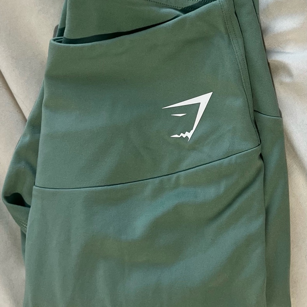 Green Gymshark Leggings